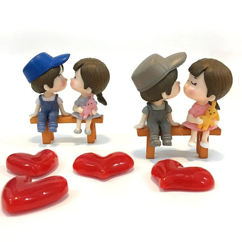 Refrigerator Magnet Creative Three-dimensional Cartoon Character Home Decoration Magnet Couple Set Refrigerator Magnet Decore