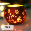 Glass Candlestick Votive Color Candle Cup Holder Tea Light Candelabra for Christmas Wedding Party Home Decore