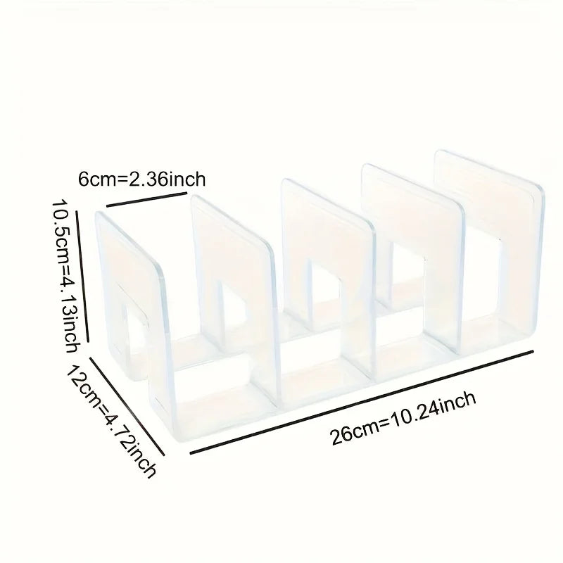 1/2-Pack Clear Acrylic Handbag Organizers - Space-Saving Closet Racks for Purses & Wallets